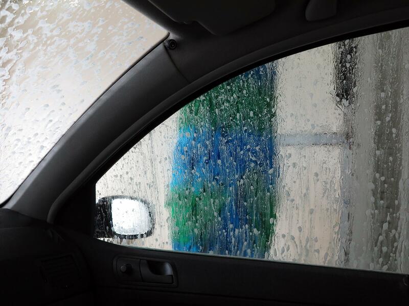 this image shows auto glass repair in Rancho Cordova, California